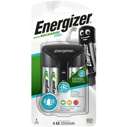 фото Energizer зарядное устройство enr pro charger + 4 аa 2000 mah