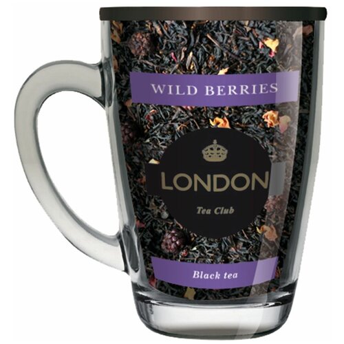 Чай черный London tea club Wild berries подарочный набор, 70 г