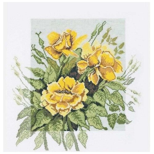 Набор для вышивания «Дикие розы», 36x40 см, Овен
