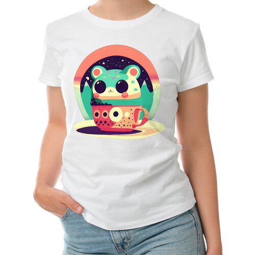 фото Футболка roly, размер s, белый