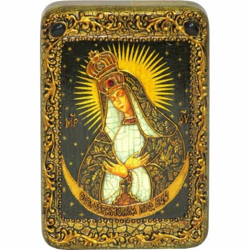 Икона Остробрамская Божья Матерь, арт ИРП-173 икона остробрамская божья матерь арт дми 304