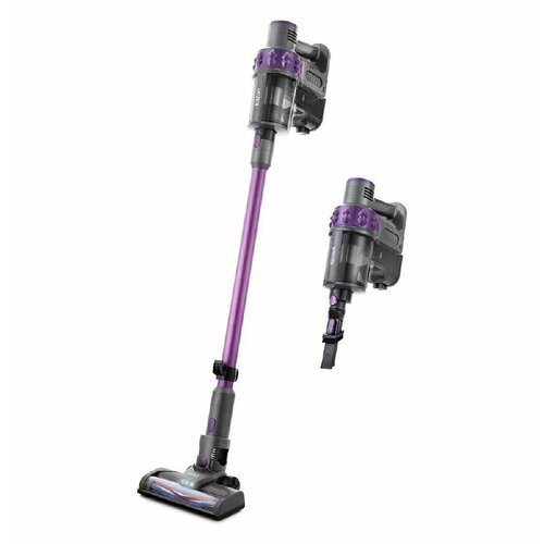 Пылесос Kitfort пылесос беспроводной вертикальный 150 Вт 1 л 76 дБ фиолетовогосерого цвета 1399000₽