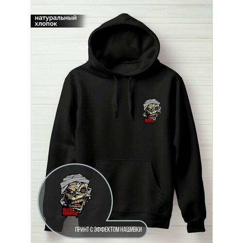 фото Худи hypnotica, размер 2xl, черный