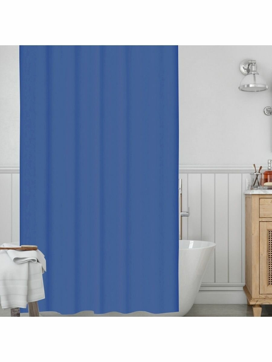 фото Штора, занавеска для ванной комнаты, душа, 180х180 см.