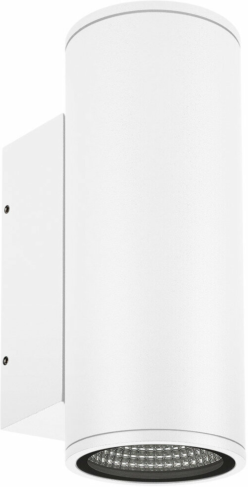 Фасадный светильник светодиодный LGD-FORMA-WALL-TWIN-R90-2x12W Day4000 (WH, 44 deg, 230V) (Arlight, IP54 Металл, 3 года) 037250