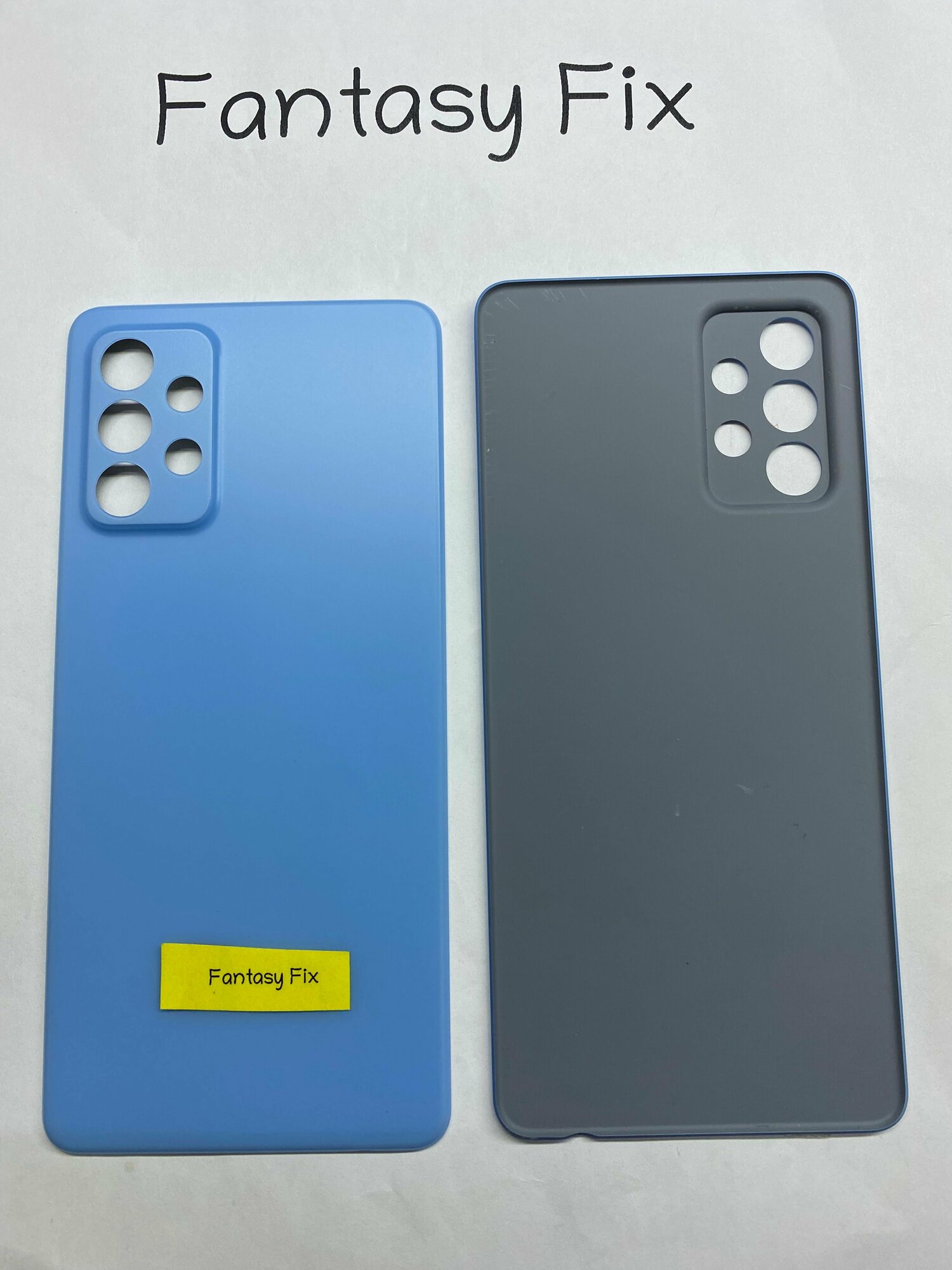 Задняя крышка для Samsung A725F (A72) синяя