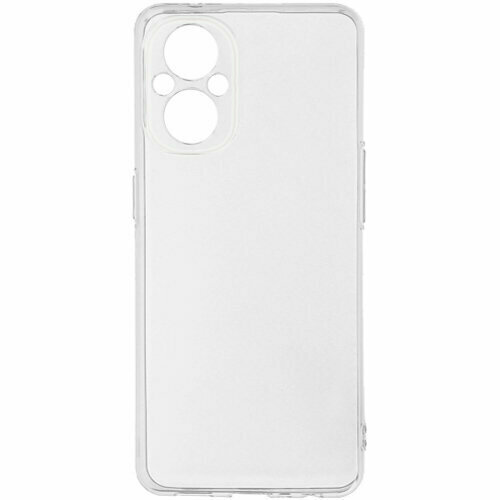 Силиконовый чехол ClearCover Plus для OnePlus Nord N20 5G прозрачный