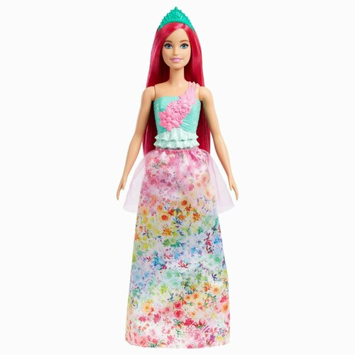 Кукла Mattel Barbie Dreamtopia Принцесса с красными волосами HGR15 кукла barbie princess adventure gml68 в ассортименте