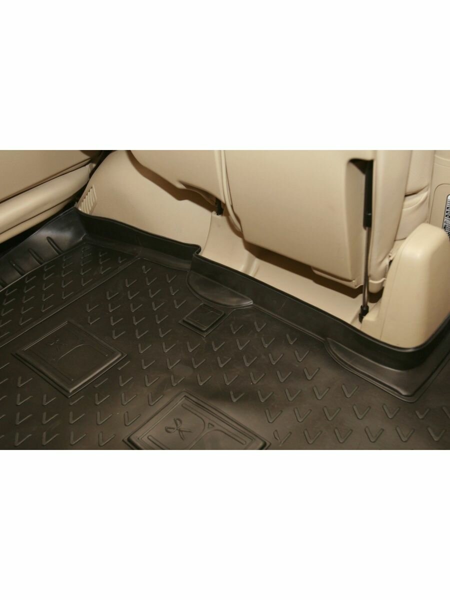 Коврик багажника Element Lexus LX 570 полиуретановый черный - фото №9