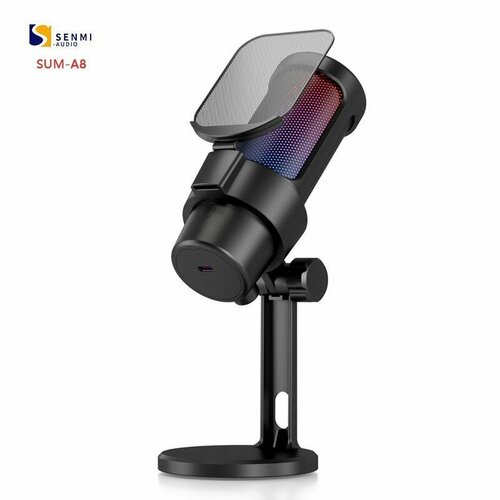 SUM-A8 USB RGB конденсаторный микрофон Микрофон для ПК с кронштейном 350000₽