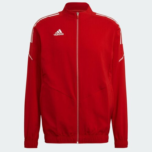 Ветровка adidas, размер 2XL, красный