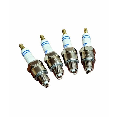 Свечи зажигания ГАЗ, УАЗ комплект 4 шт. двигатель ЗМЗ 402 (ZM6EC) TL18 