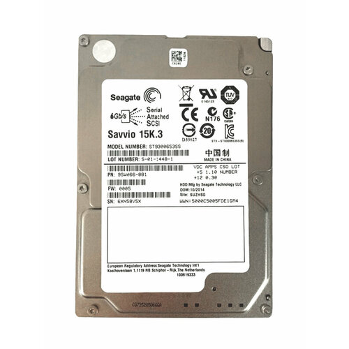 Жесткий диск Seagate 300GB SAS 9SW066-005 1314800₽