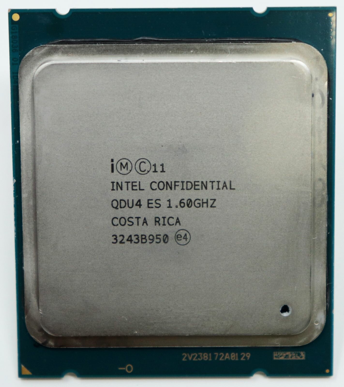 Процессор Intel CONFIDENTIAL QDU4 ES2 1.60GHZ I250017U. Товар уцененный