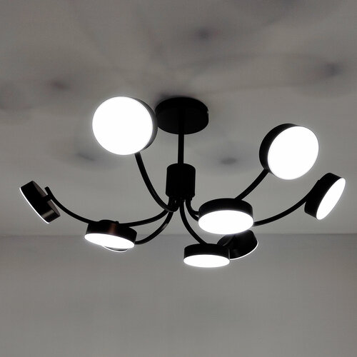 Люстра светодиодная 242416 см 126Вт 15750 LM 30м2 3 цвета 5592₽