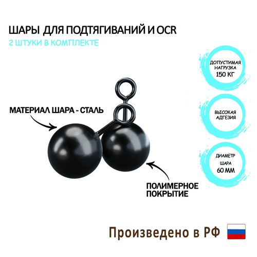 фото Подвесные шары для подтягиваний и ocr спорт эталон