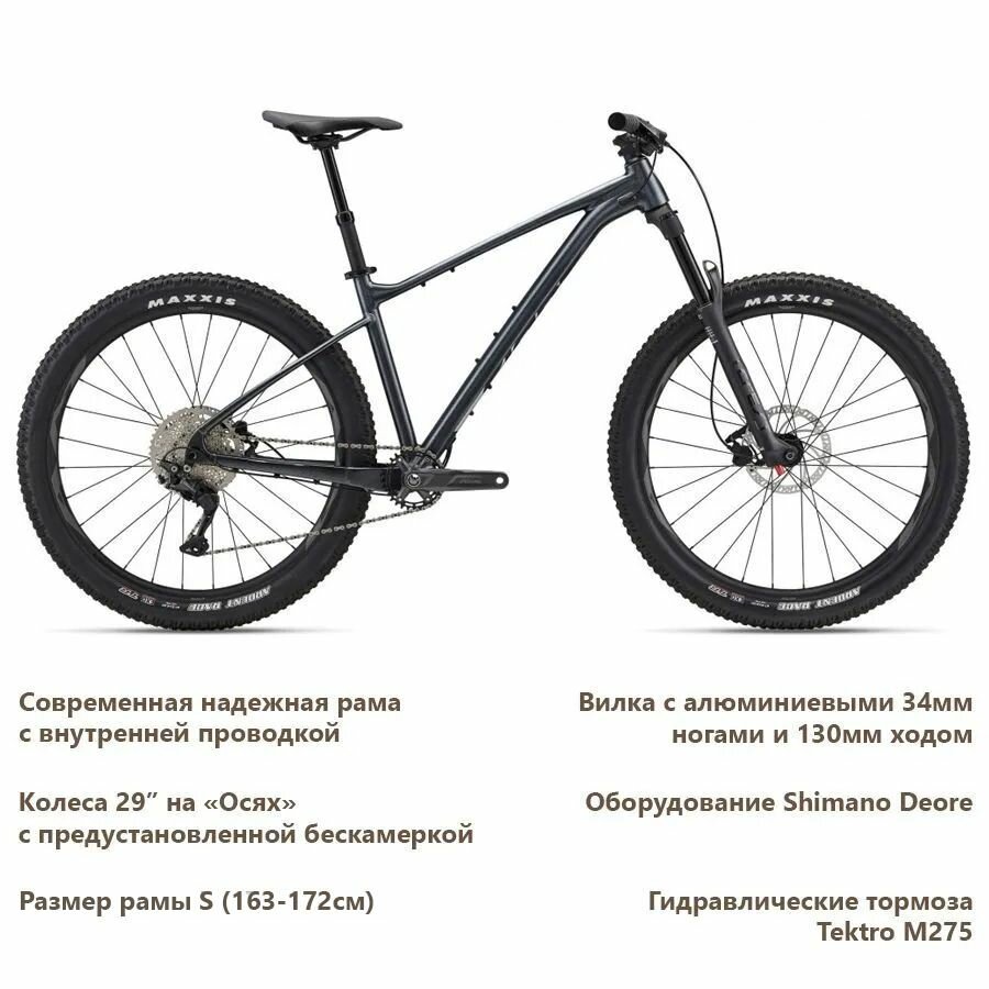 GIANT Fathom 29 2 (2023) Black, S