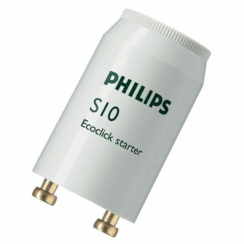 Стартер для люминесцентных ламп PHILIPS S10 4-65W 220-240V (упаковка 25 шт.)