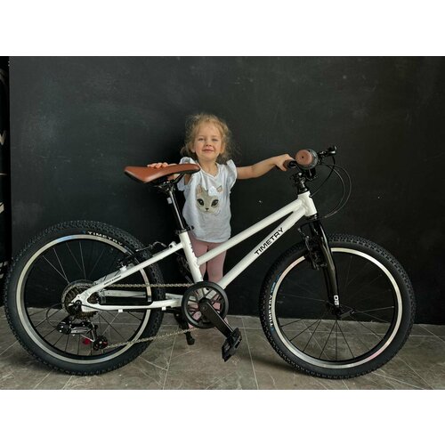 Велосипед Time Try ТT2677s 20 Алюминиевая рама 10 Горный Подростковый детский Унисекс белый 2300000₽