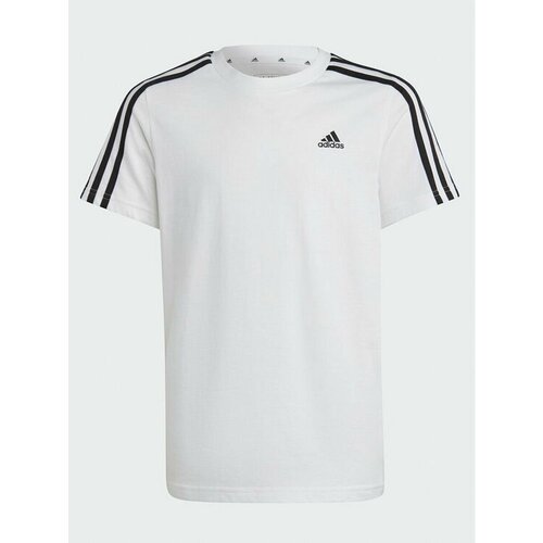 Футболка adidas, размер 13/14Y [METY], белый my style t shirt women t shirt fashion short sleeve tee shirts female harajuku funny tops t shirt white tee 90s girls t shirt