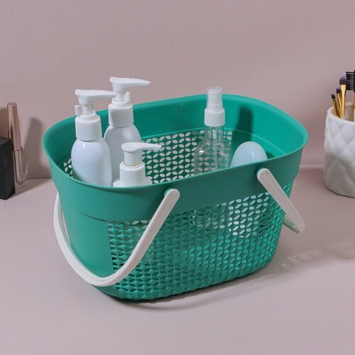 Органайзер для хранения с ручками 1 секция 27 18 145 см цвет микс 480₽