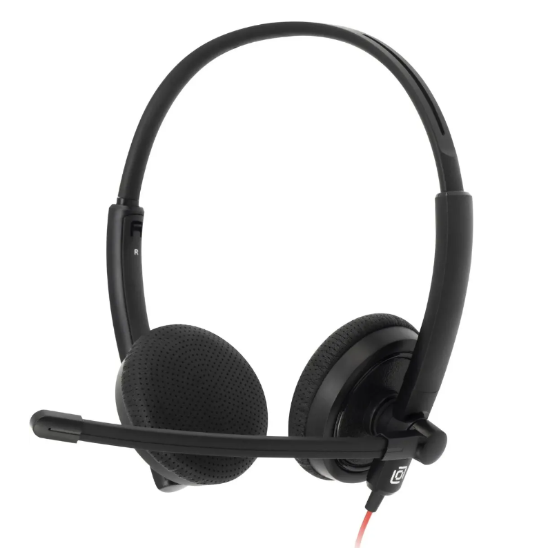 Проводная гарнитура Oklick HS-L900 (HS-L900) черный - 2.0 накладные 20 Гц - 20000 Гц 32 Ом проводной кабель - 1.8 м