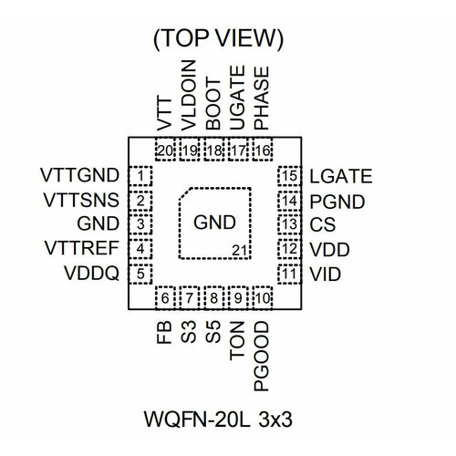 Микросхема RT8231BGQW 3T= Bulk