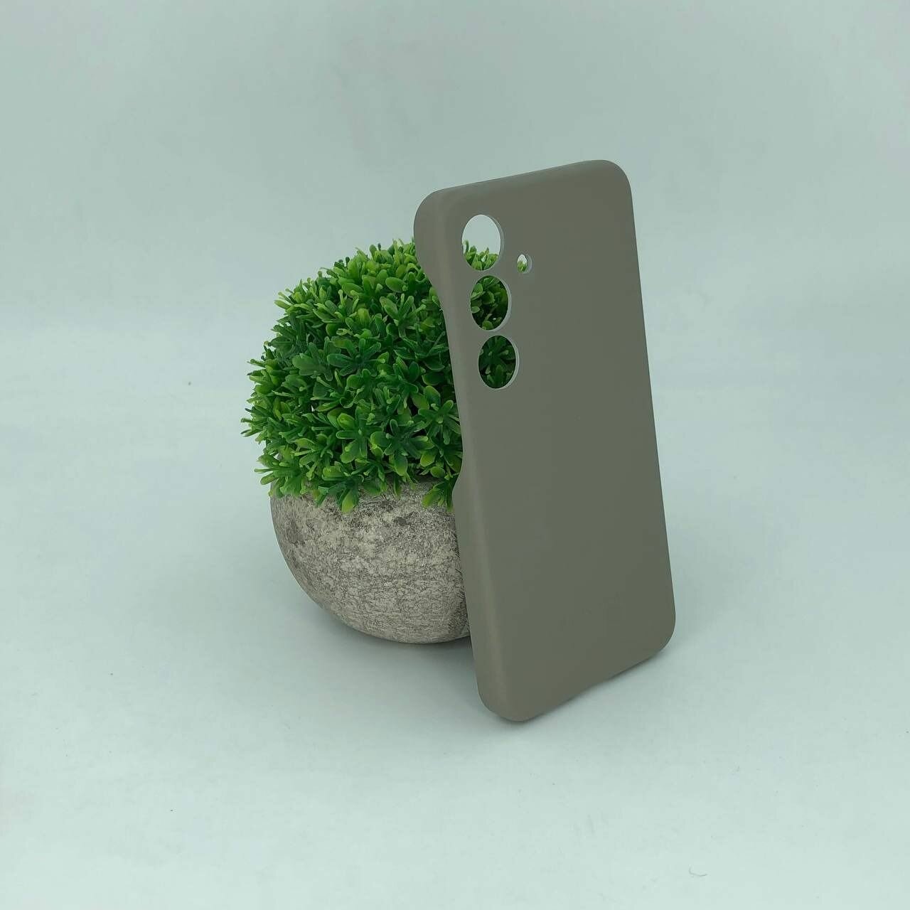 фото Кожаный чехол для Sam Galaxy S24 PLUS / Самсунг Галакси С 24 плюс / Leather case / - с защитой камер