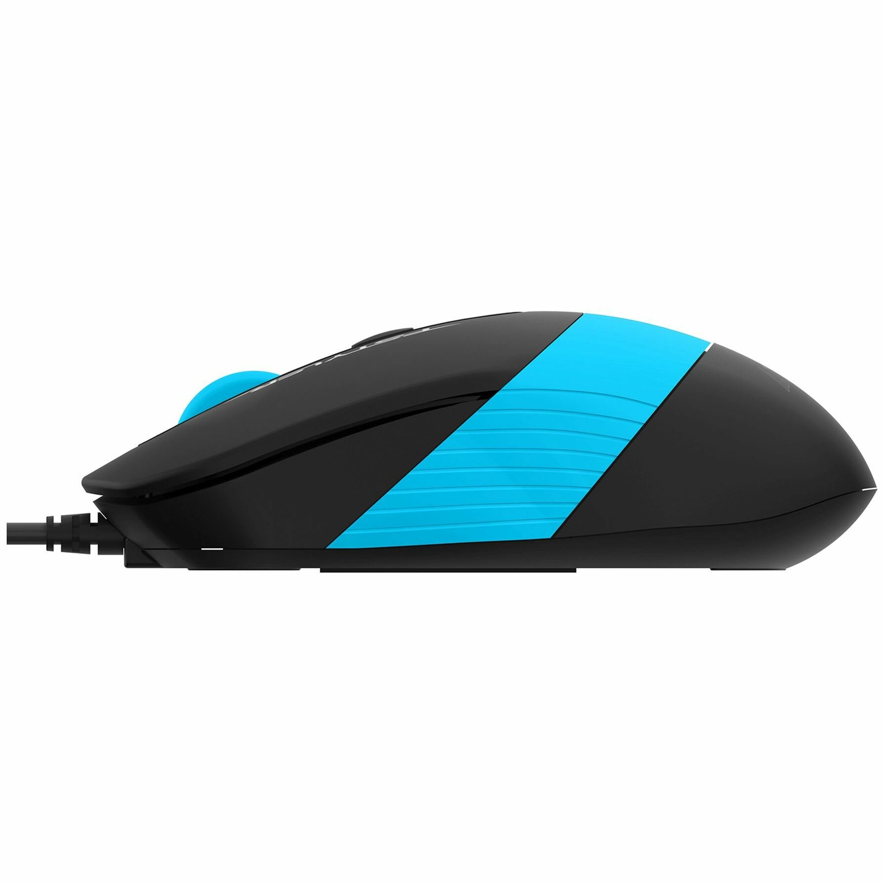 Мышь A4Tech Fstyler FM10S, черный/голубой (fm10s usb blue) - фото №11