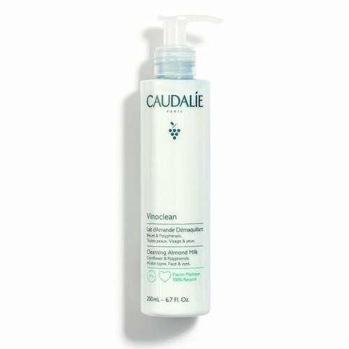 CAUDALIE Мягкое миндальное очищающее молочко Vinoclean Gentle Cleansing Almond Milk (200 мл) мягкое миндальное очищающее молочко 100 мл caudalie vinoclean gentle cleansing almond milk