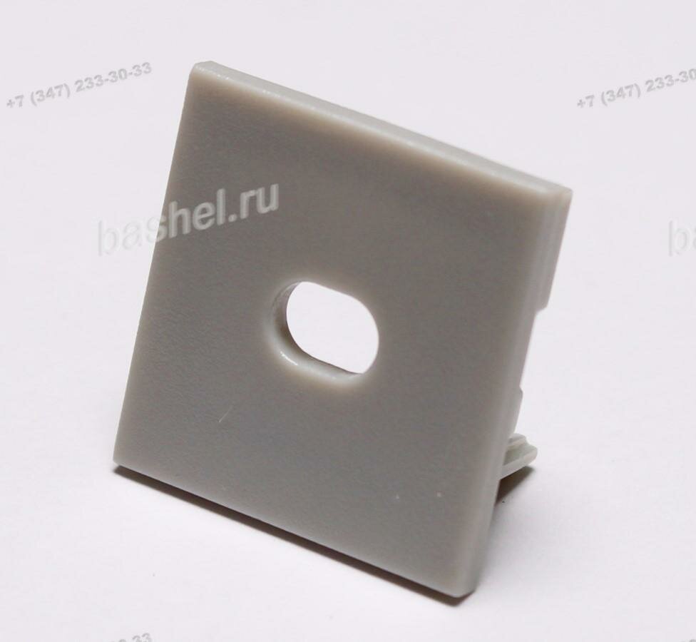 LP-982 заглушка с отверстием, Фурнитура для алюминиевого профиля электротовар