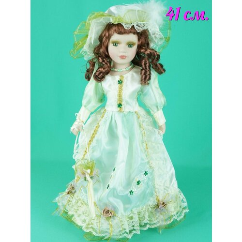 Кукла фарфоровая интерьерная 41 см 1439₽