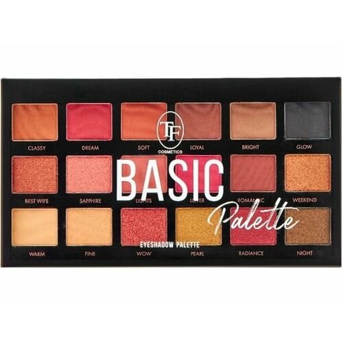 Тени для век 18 оттенков TF Cosmetics Base Palette