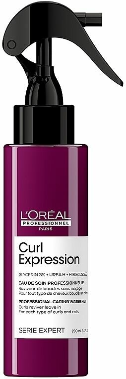 L'OREAL PROFESSIONNEL Спрей-дымка для кудрявых волос Curl Expression Caring Water Mist
