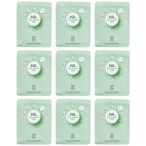 Seiyo Маска тканевая c гиалуроновой кислотой, увлажняющая, 25 гр, 9 шт