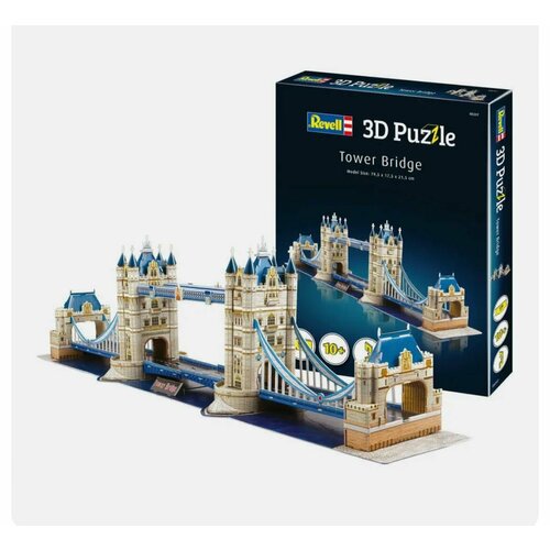 Пазл Revell 3D Tower Bridge, Мост, Лондон, 120 деталей, от 10 лет, 00207