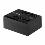 ИБП ExeGate NEO NNB-650. LED. AVR.8SH. CH <650VA/390W, LED, AVR, 8*Schuko, 4*USB-порта для зарядки, Black>