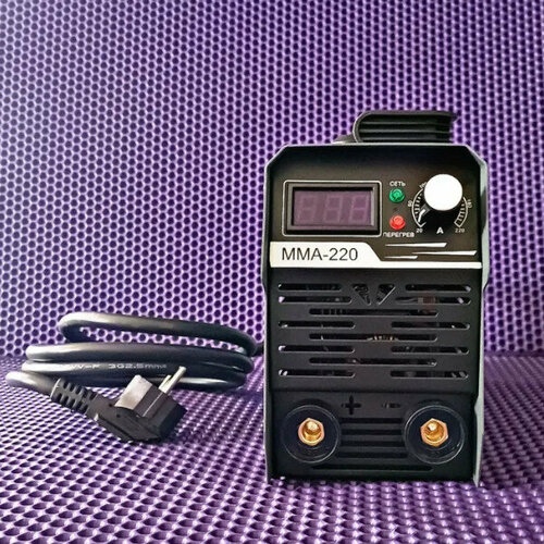 Сварочный инверторный аппарат Number one Сварочный аппарат инверторный MMA 220 220A ПВ-6016-40мм 5290₽