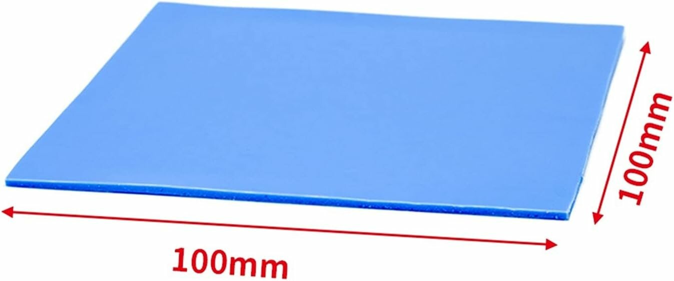 фото Термопрокладка теплопроводящая, термо подложка, 4W/m-K, 100х100мм, толщина 1.0мм