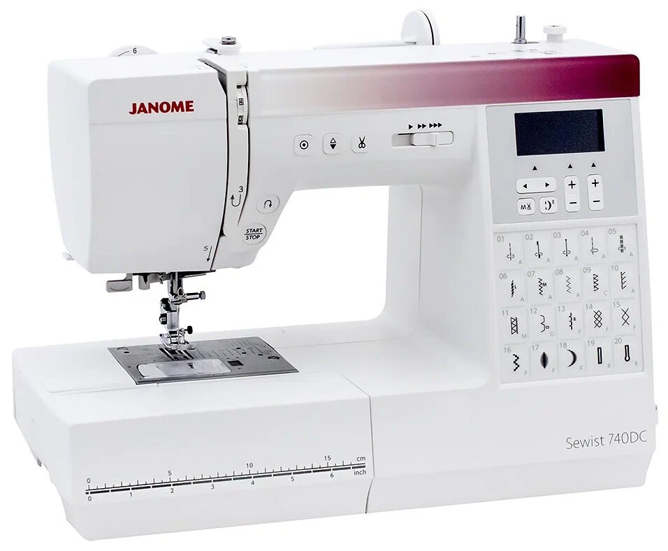 Швейная машина Janome Sewist 740 DC