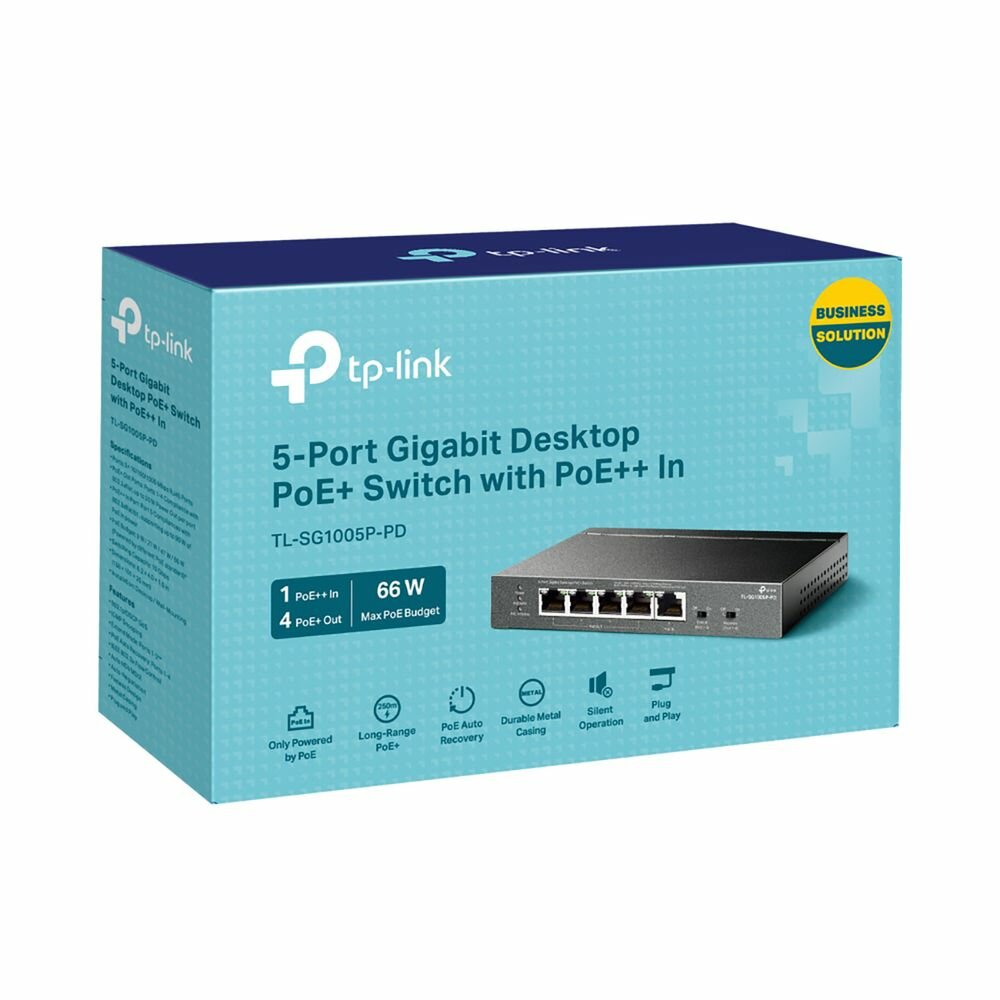 Коммутатор Tp-link TL-SG1005P-PD