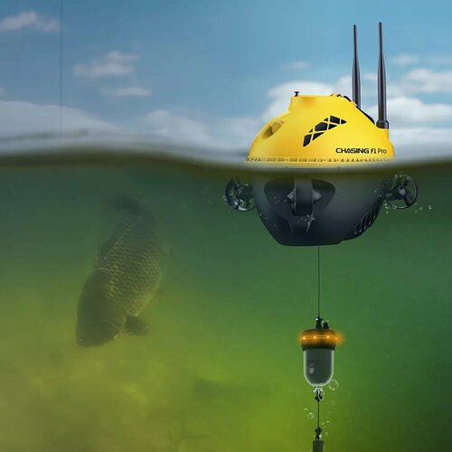 Дрон с подводной камерой для рыбалки Chasing F1 Pro