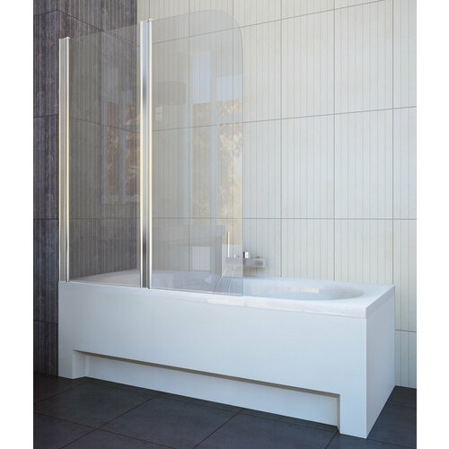 Шторка для ванной Koller Pool Waterfall Line QP95 L Chrome Clear 27441₽