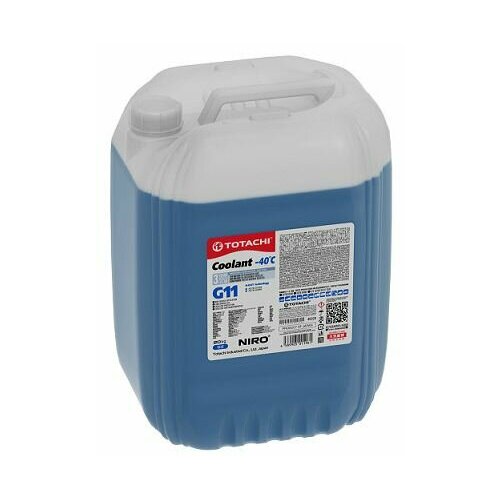 Охлаждающая жидкость TOTACHI NIRO COOLANT BLUE -40C G11 20л 46320