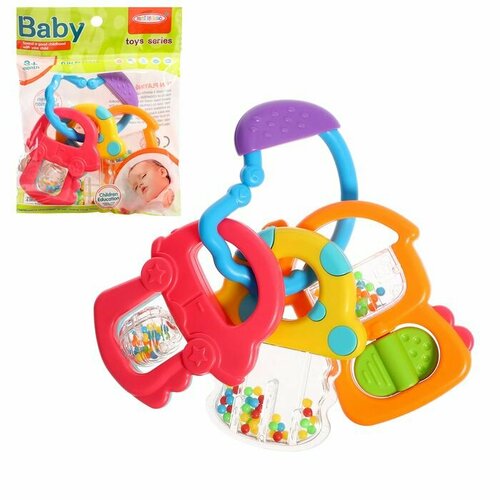 Набор погремушек детских Цвета и формы 4 шт 687₽