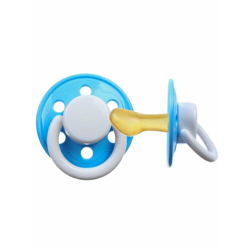 Соска-пустышка ортодонтическая латекс от 0 мес цвет Микс 405₽