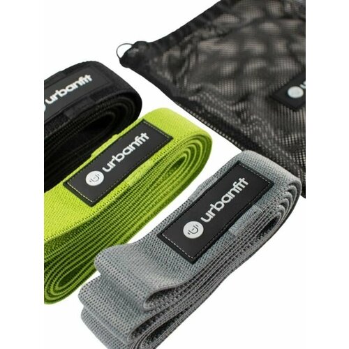 Набор тканевых нескользящих эспандеров Urbanfit 3 шт 3885₽