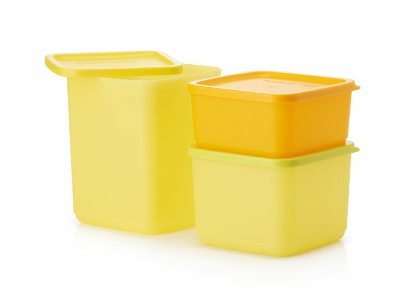 Набор контейнеров Tupperware "Кубикс" 650мл/1л/1,8л