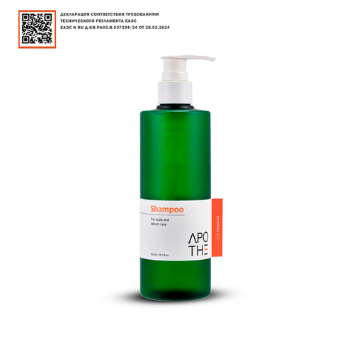 Слабокислотный себорегулирующий шампунь APOTHE Sebum Control Shampoo