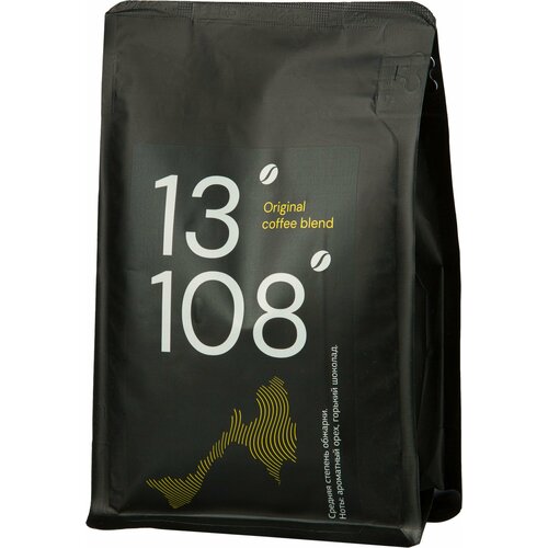 Кофе жареный в зернах 13/108 Original coffee blend, 250г, 1925534